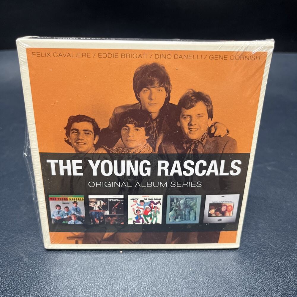 The Young Rascals - Original Album Series -5 CD Box Set Factory Sealed. AZ